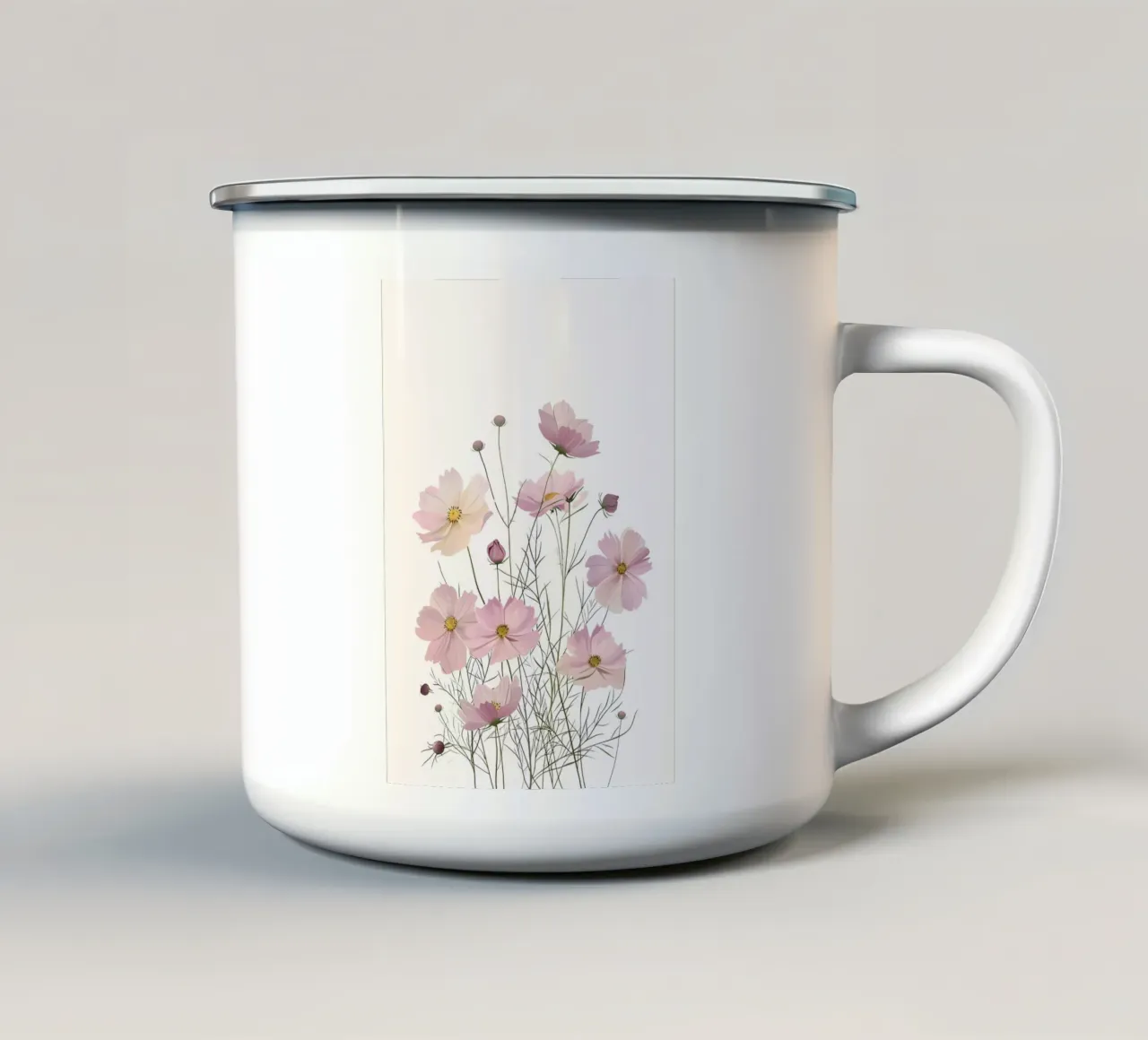Quiete botanica tazza in smalto da KidzStudio