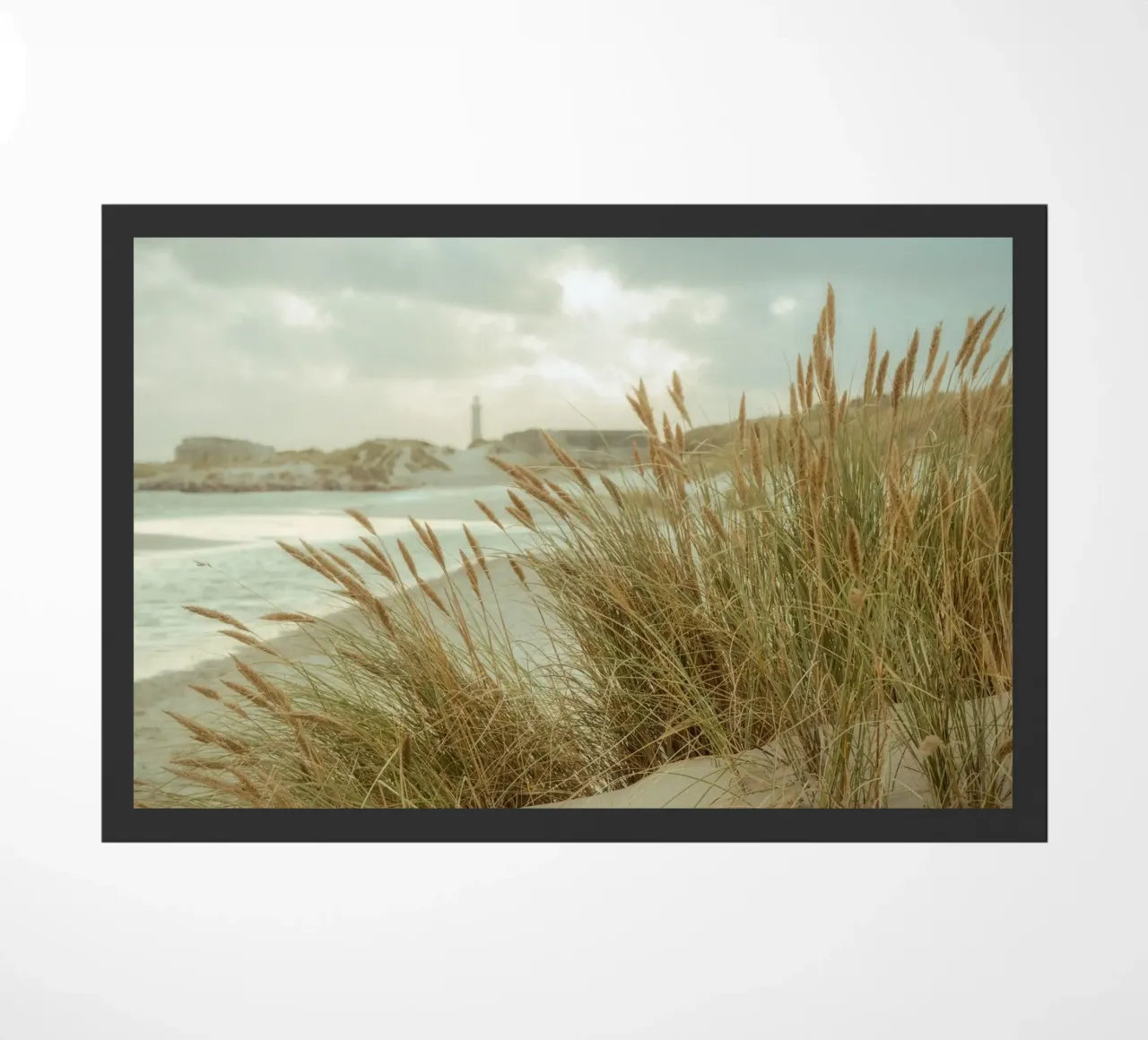 Skagen Gray Lighthouse doormat by thetraveller