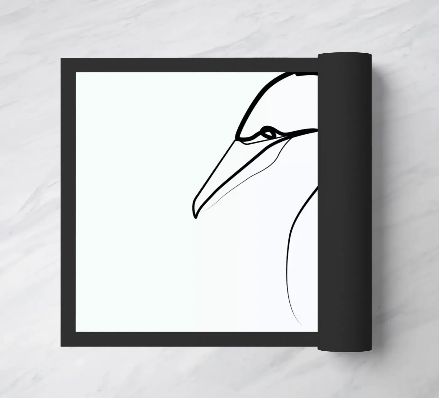 Gannet doormat by Quibe