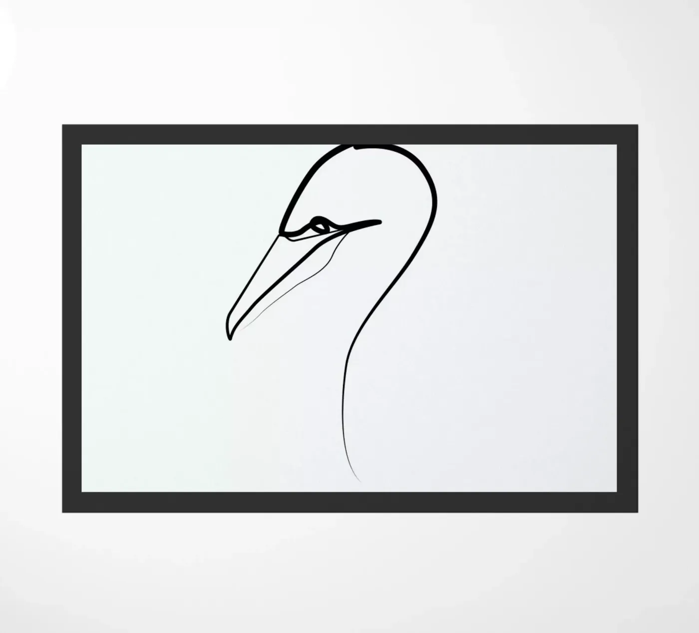 Gannet doormat by Quibe