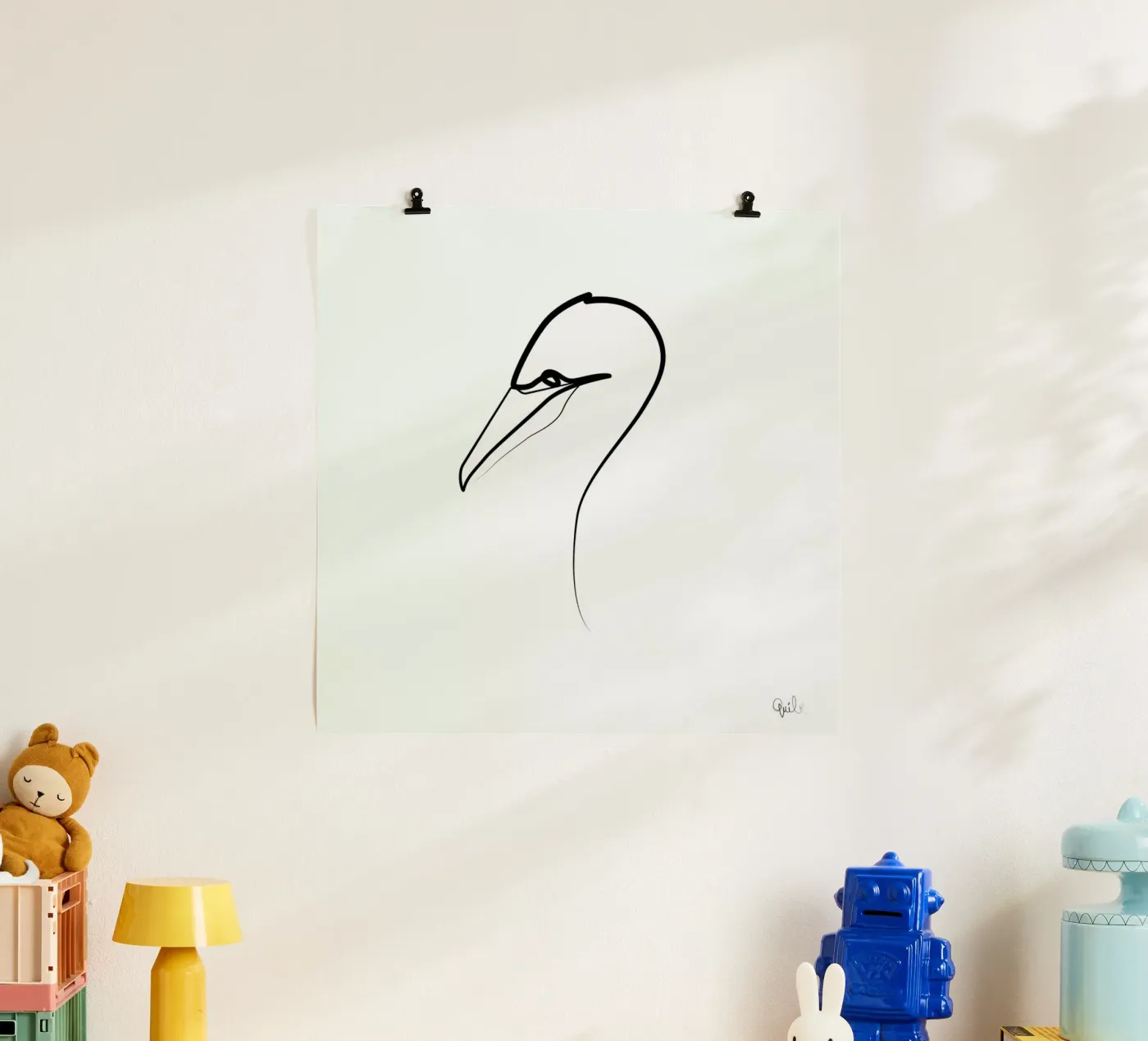 Gannet poster da Quibe