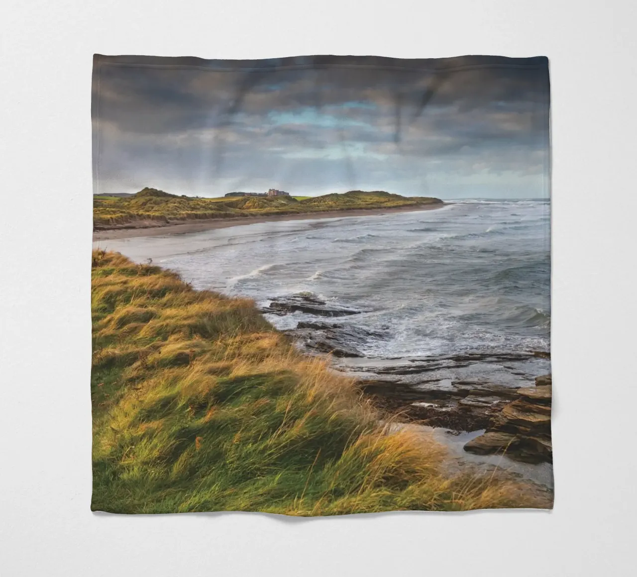 Nothumbrian Beach coperta in pile da Dave Hare Photography