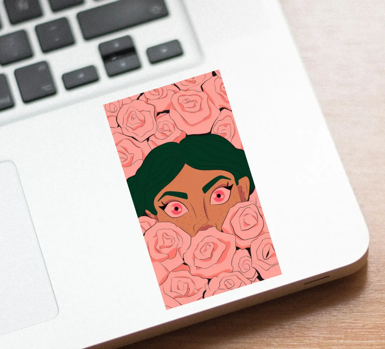 Rose Veil Enigma sticker van Prism Palette