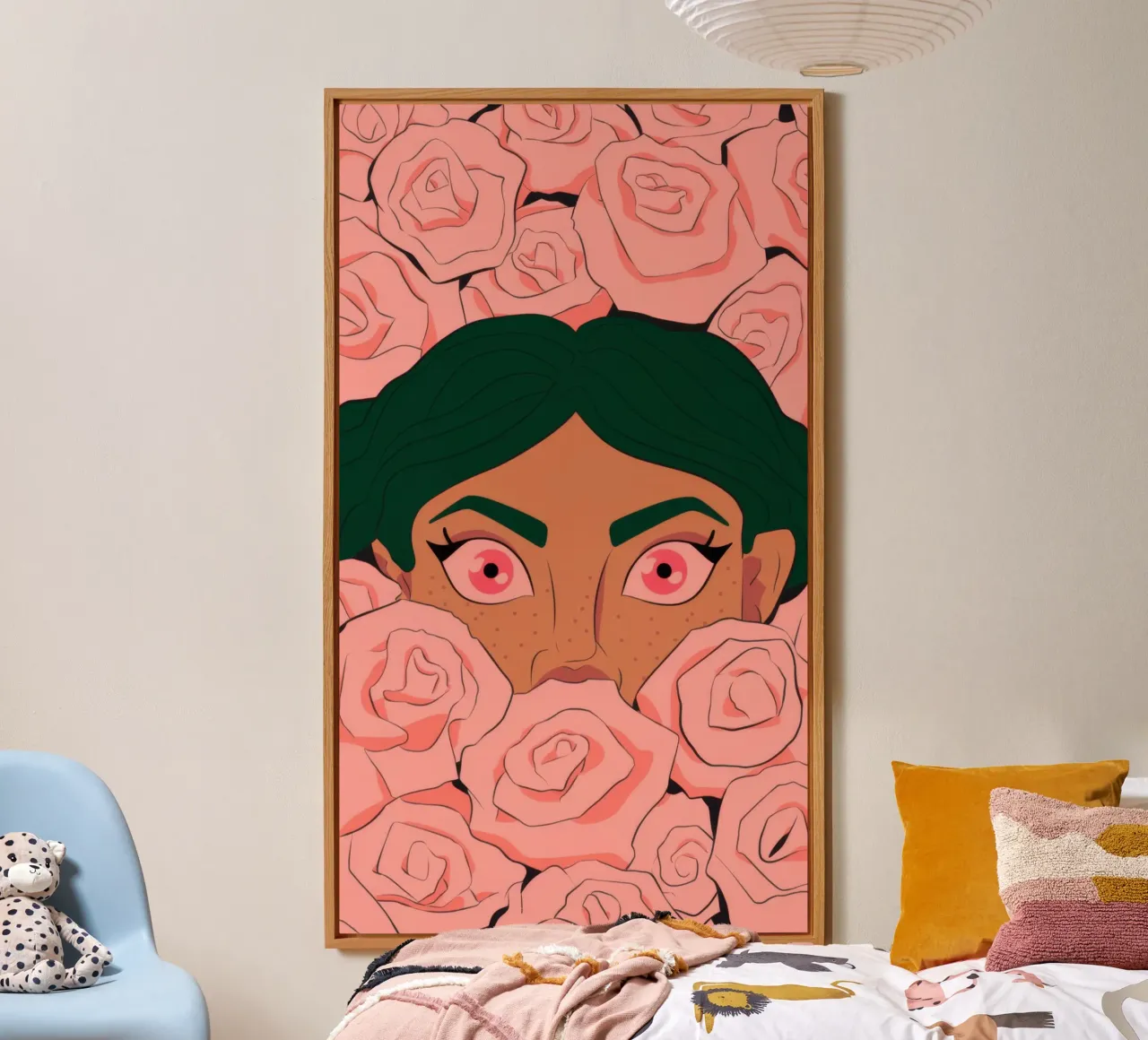Enigma del velo di rosa alluminio dibond da Prism Palette