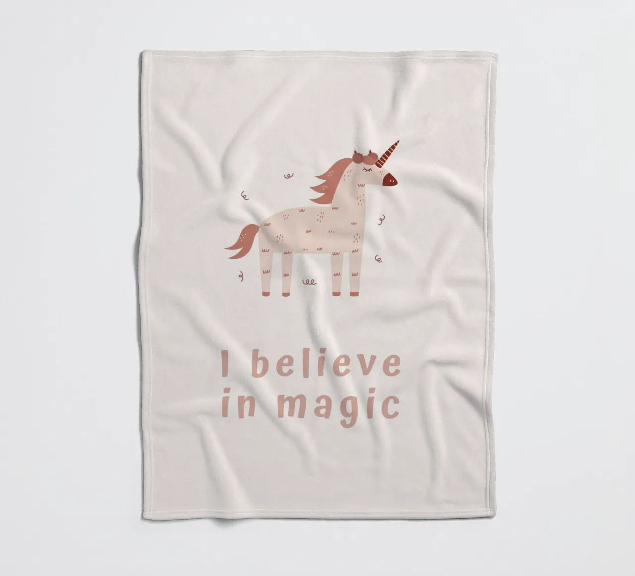 Credere ed essere magici coperta in pile da KidzStudio