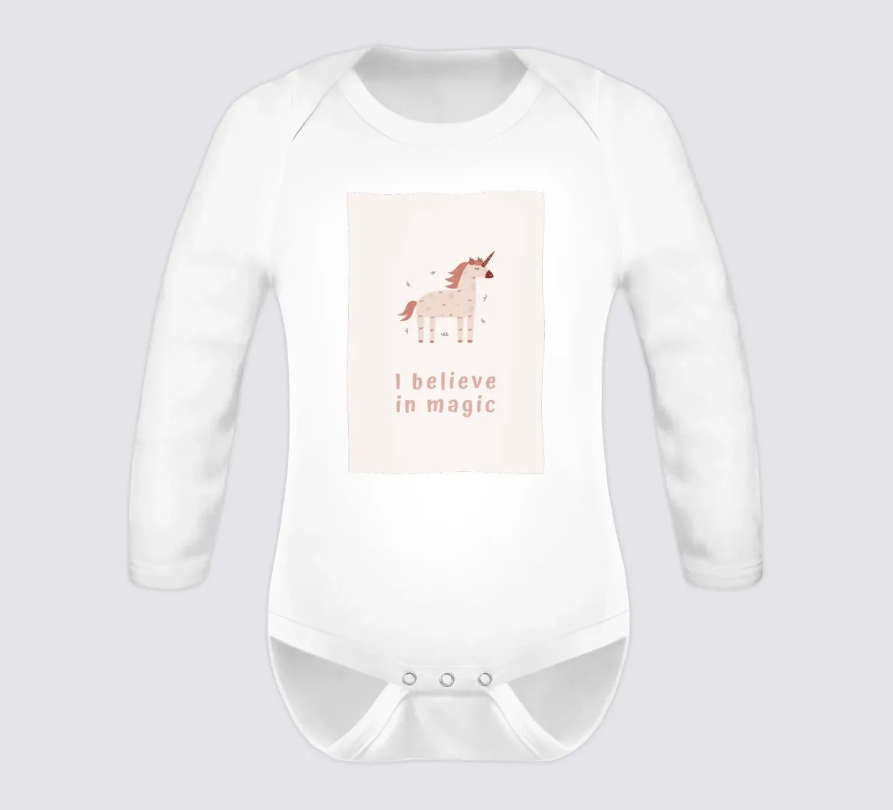 Croire et être magique body manches longues de KidzStudio