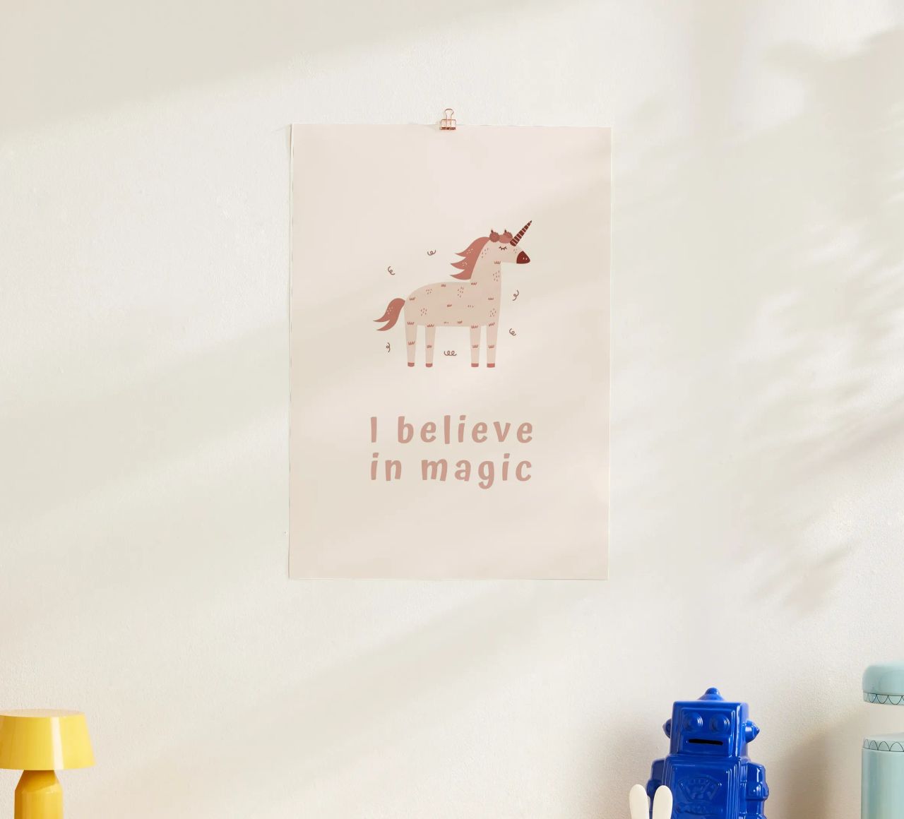 Glaube und sei magisch Poster von KidzStudio