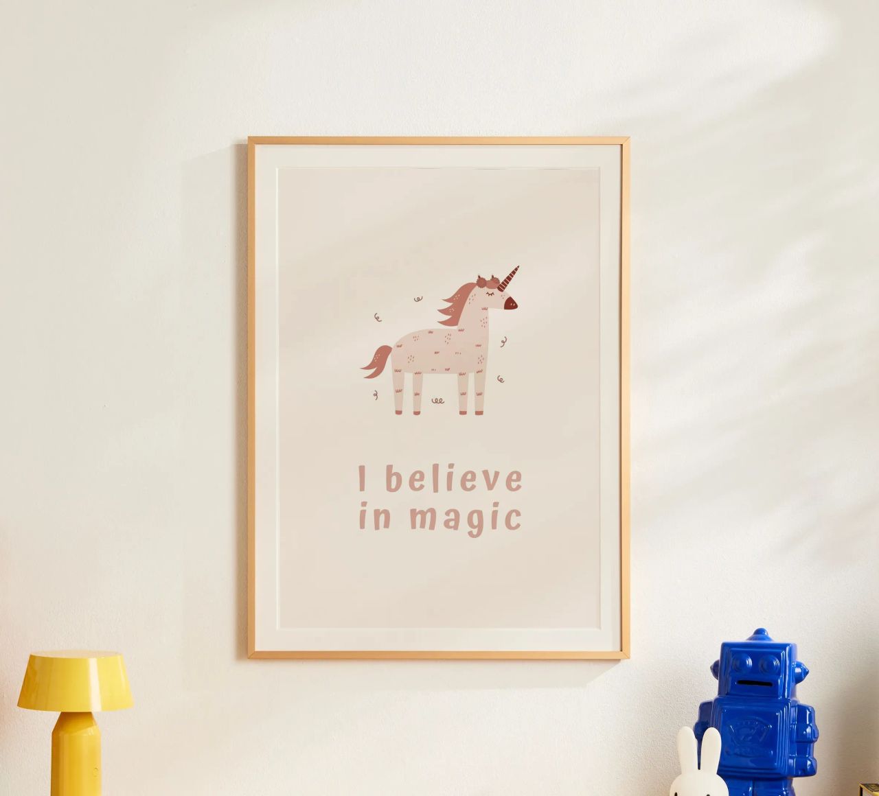 Glaube und sei magisch Poster von KidzStudio