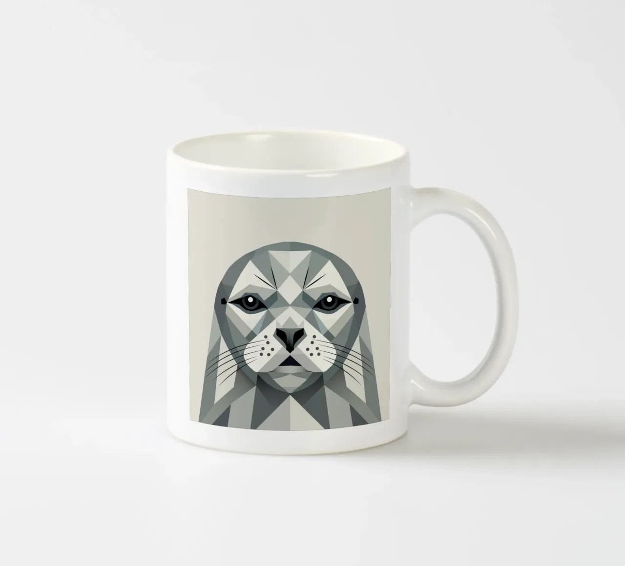 Sigillo astratto - Bellezza geometrica tazza in ceramica da namosh