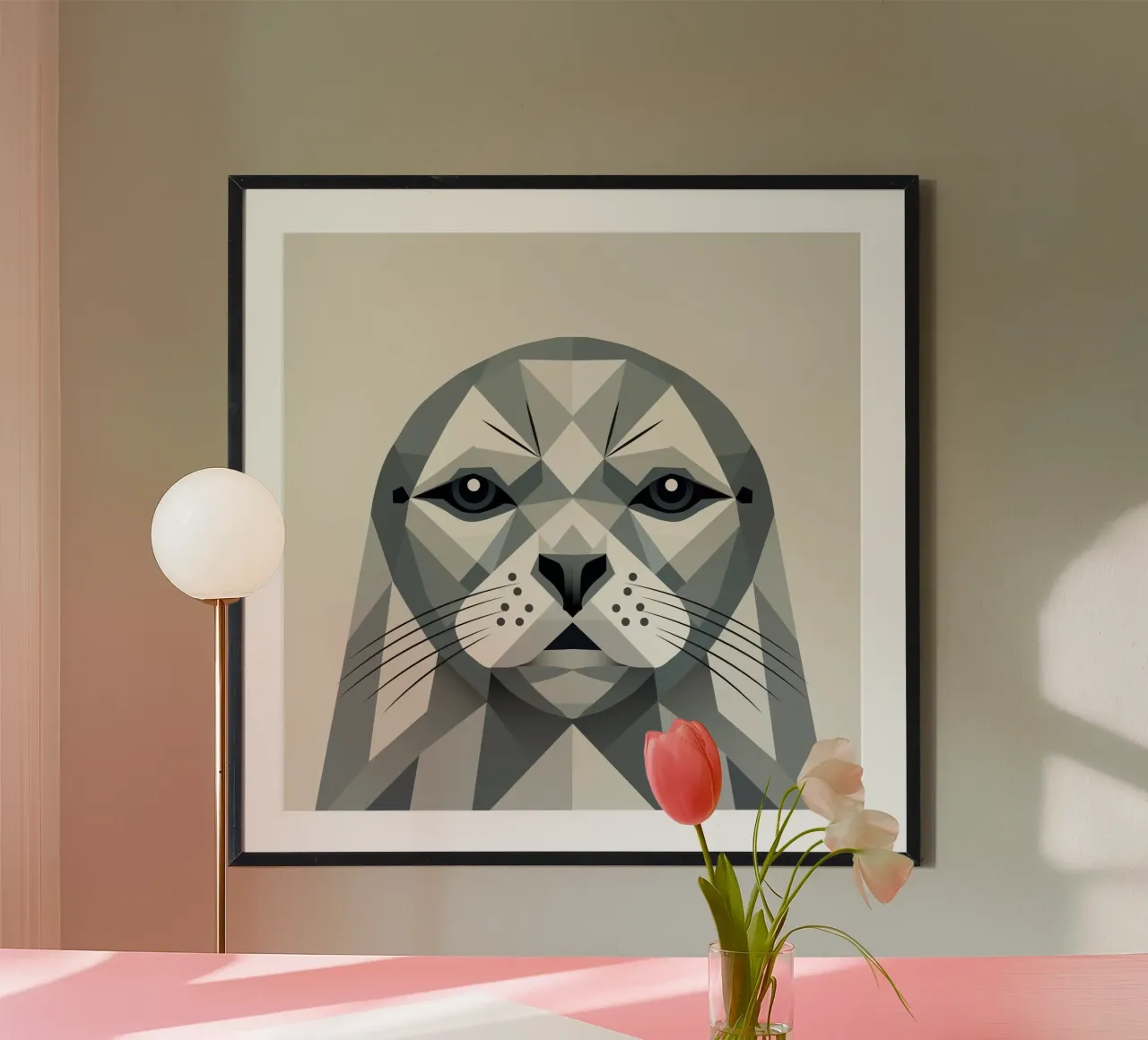 Sigillo astratto - Bellezza geometrica carta hahnemühle da namosh