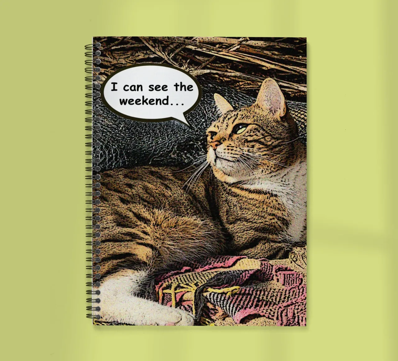 I can see the weekend... spiral notebook by Mexposure Gallery