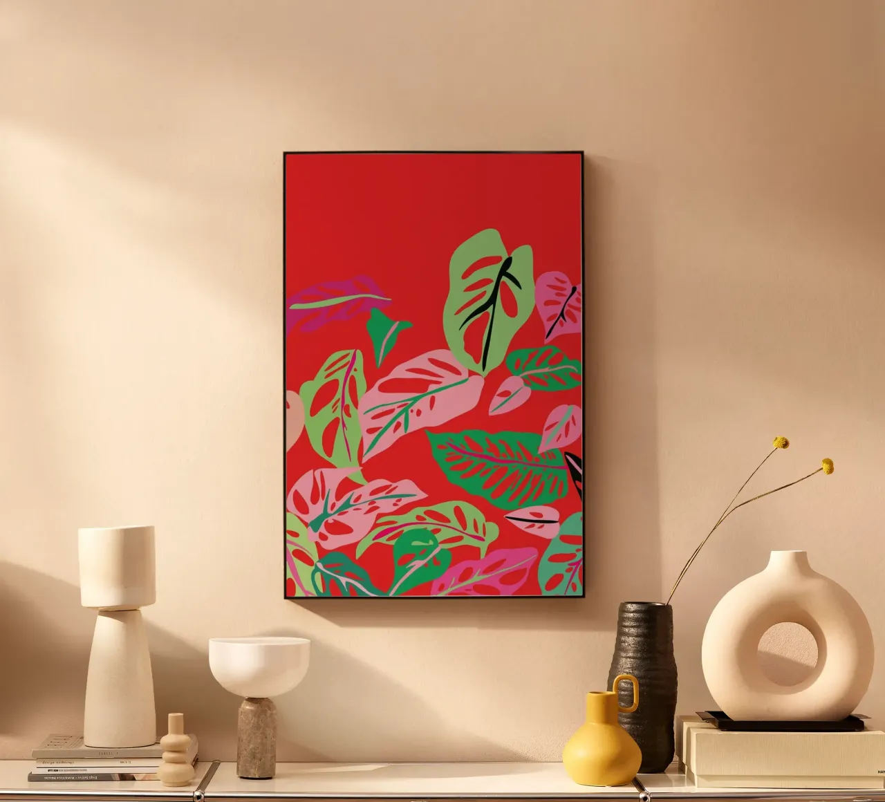 Monstera Obliqua plexiglass da Mariery Young