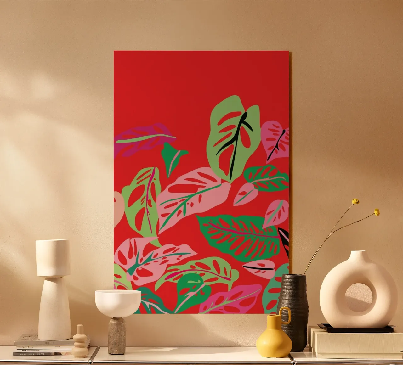 Monstera Obliqua plexiglass da Mariery Young