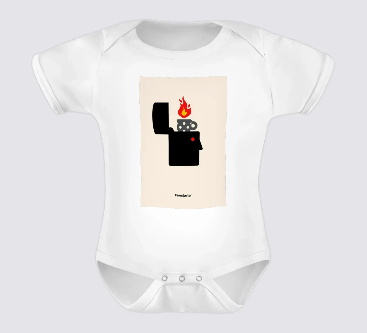 Firestarter body neonato maniche corte da Viktor Hertz