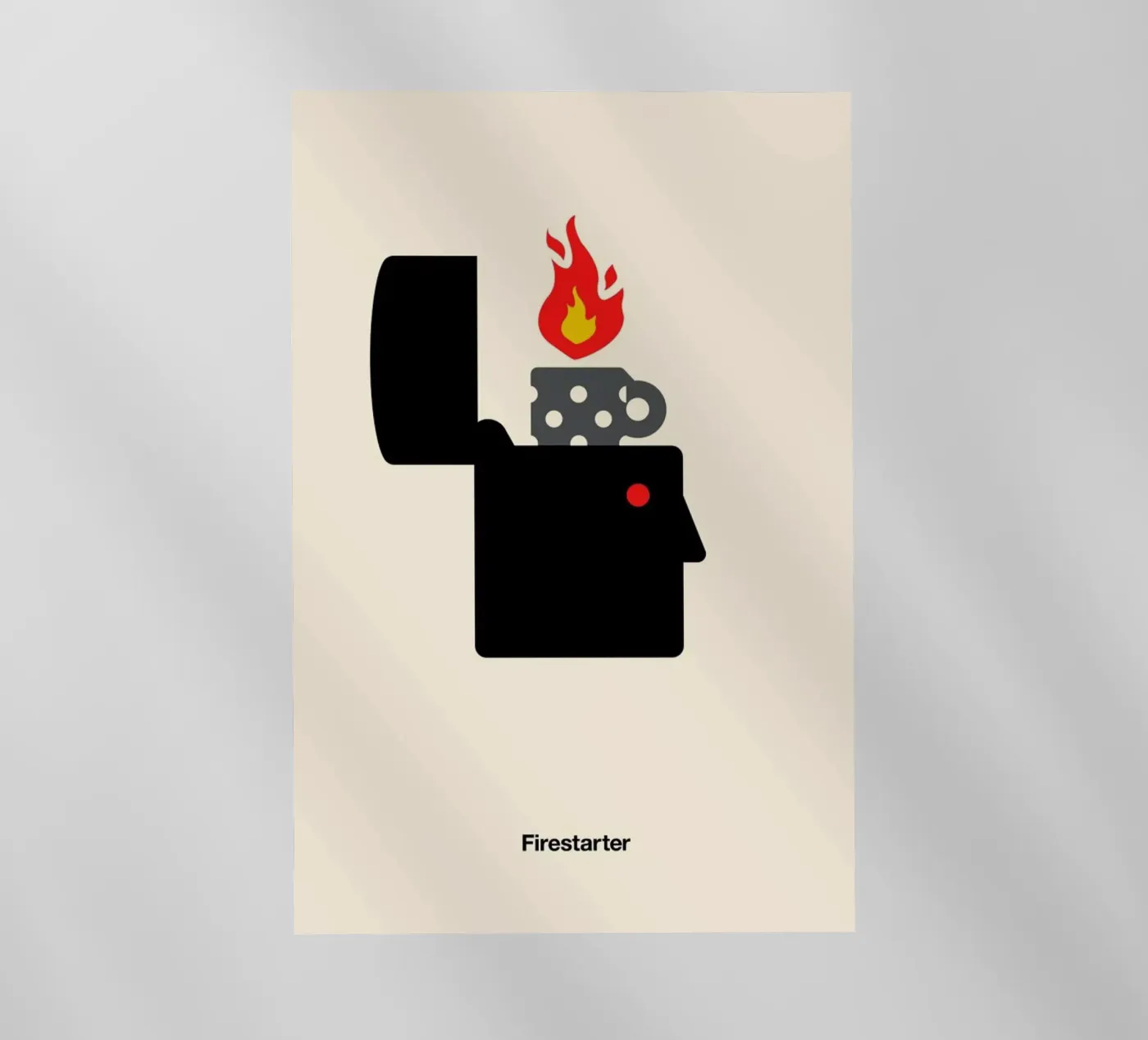 Firestarter backlit folie van Viktor Hertz
