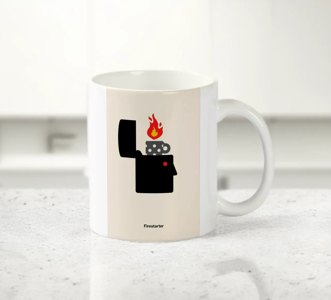Firestarter tazza in ceramica da Viktor Hertz
