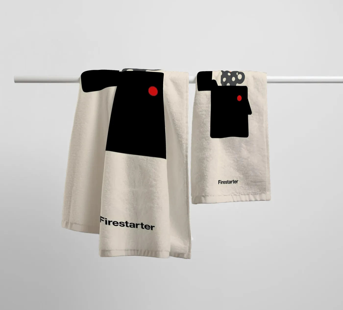 Firestarter badhanddoek van Viktor Hertz