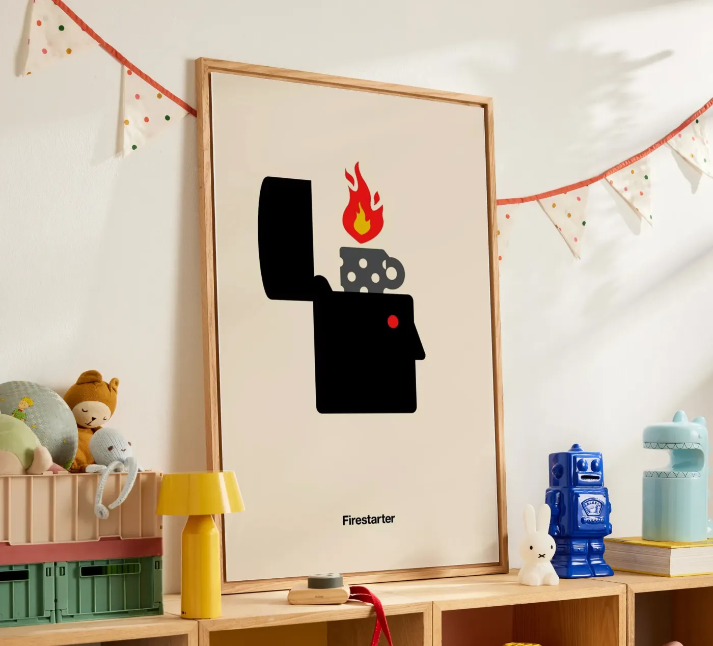 Firestarter plexiglass da Viktor Hertz