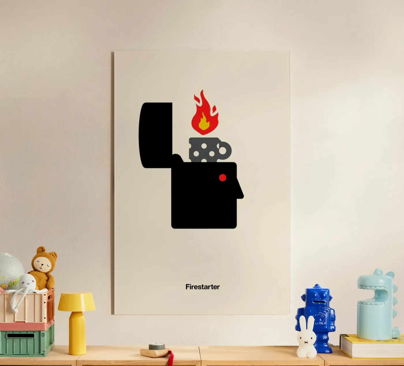 Firestarter plexiglass da Viktor Hertz