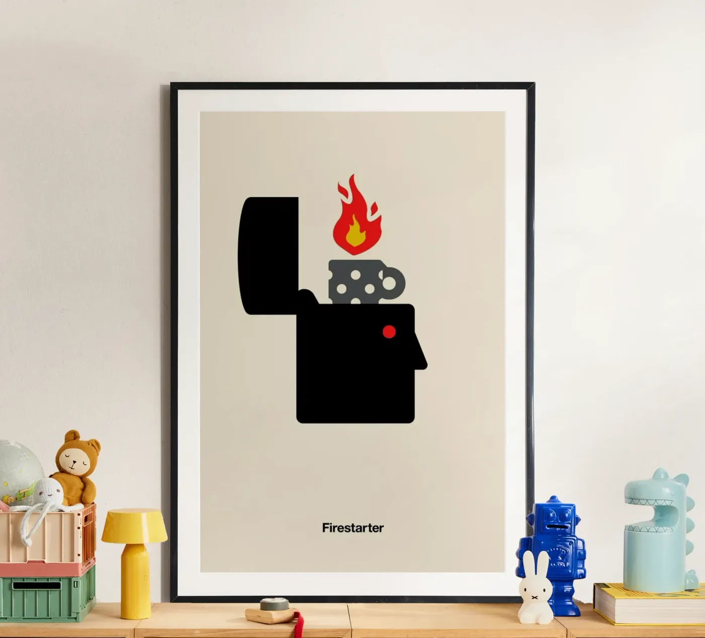Firestarter Poster von Viktor Hertz