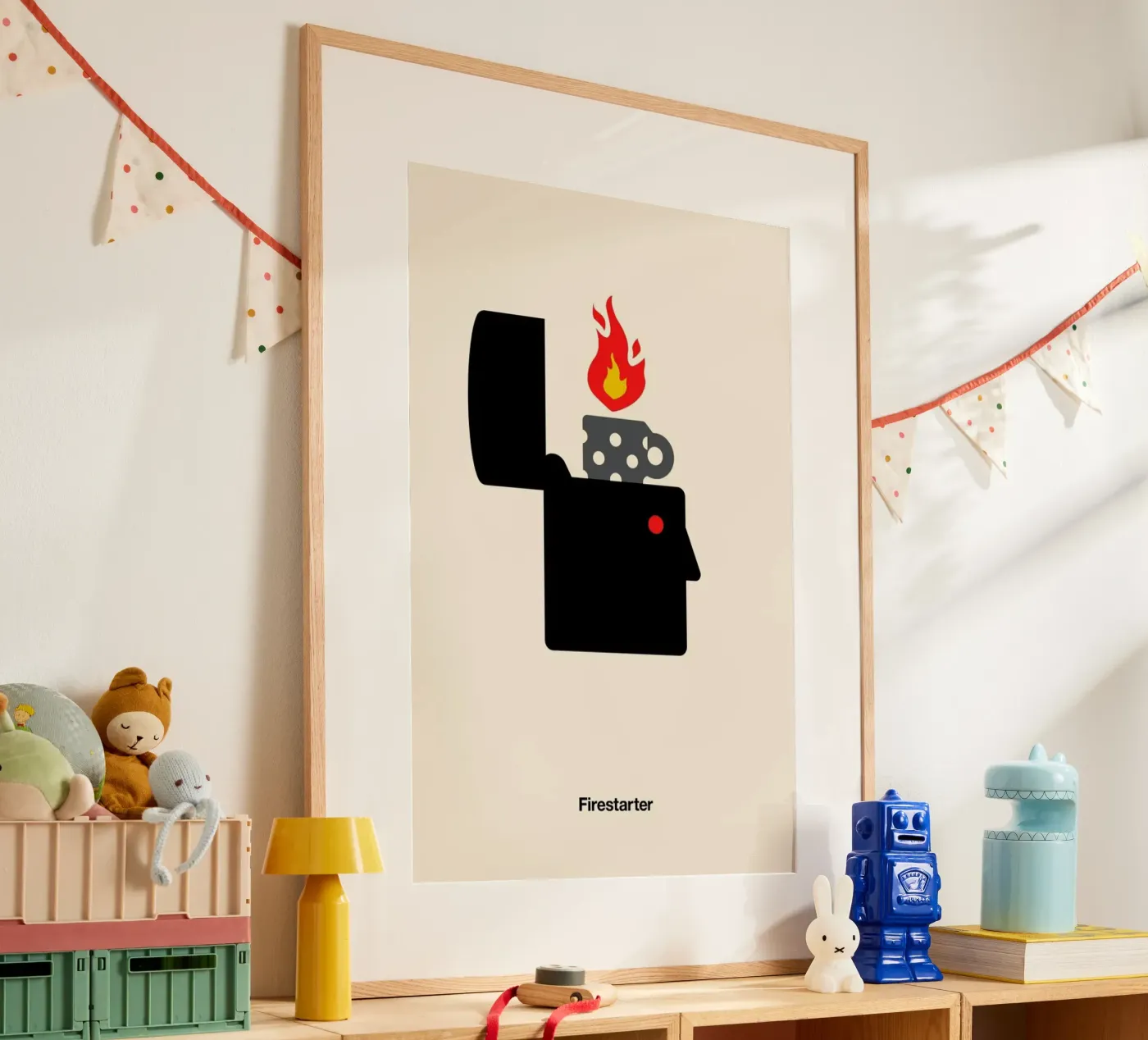 Firestarter Poster von Viktor Hertz