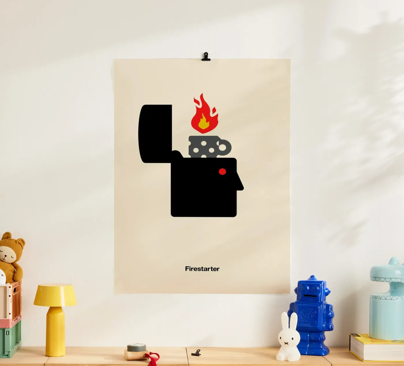 Firestarter Poster von Viktor Hertz