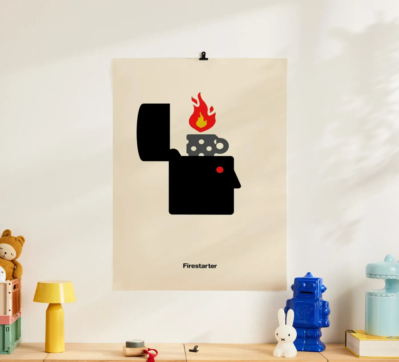 Firestarter poster by Viktor Hertz