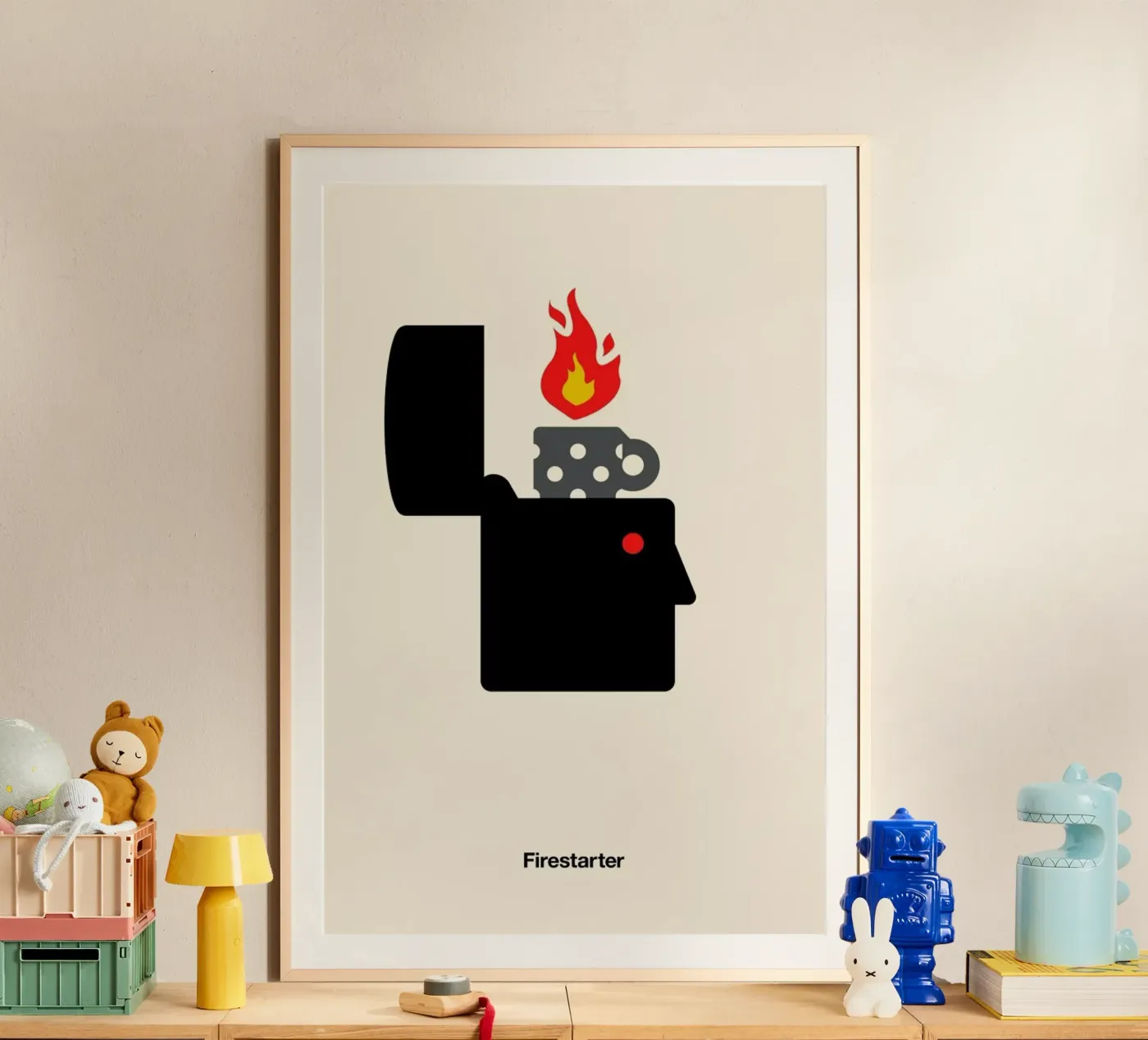 Firestarter Poster von Viktor Hertz