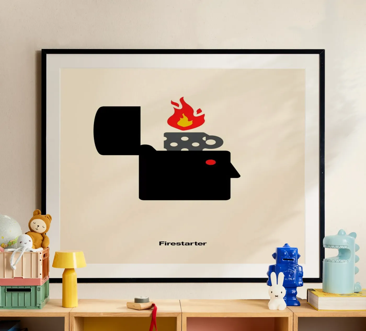 Firestarter Poster von Viktor Hertz