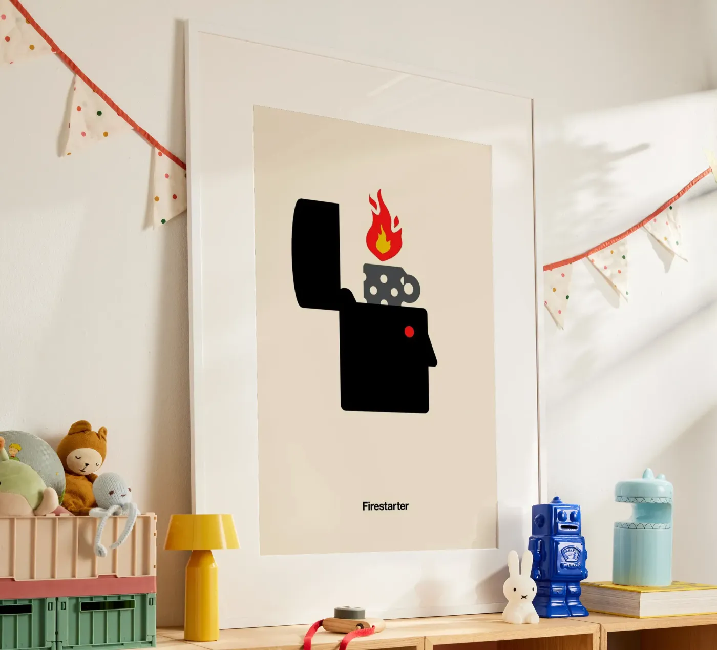 Firestarter Poster von Viktor Hertz