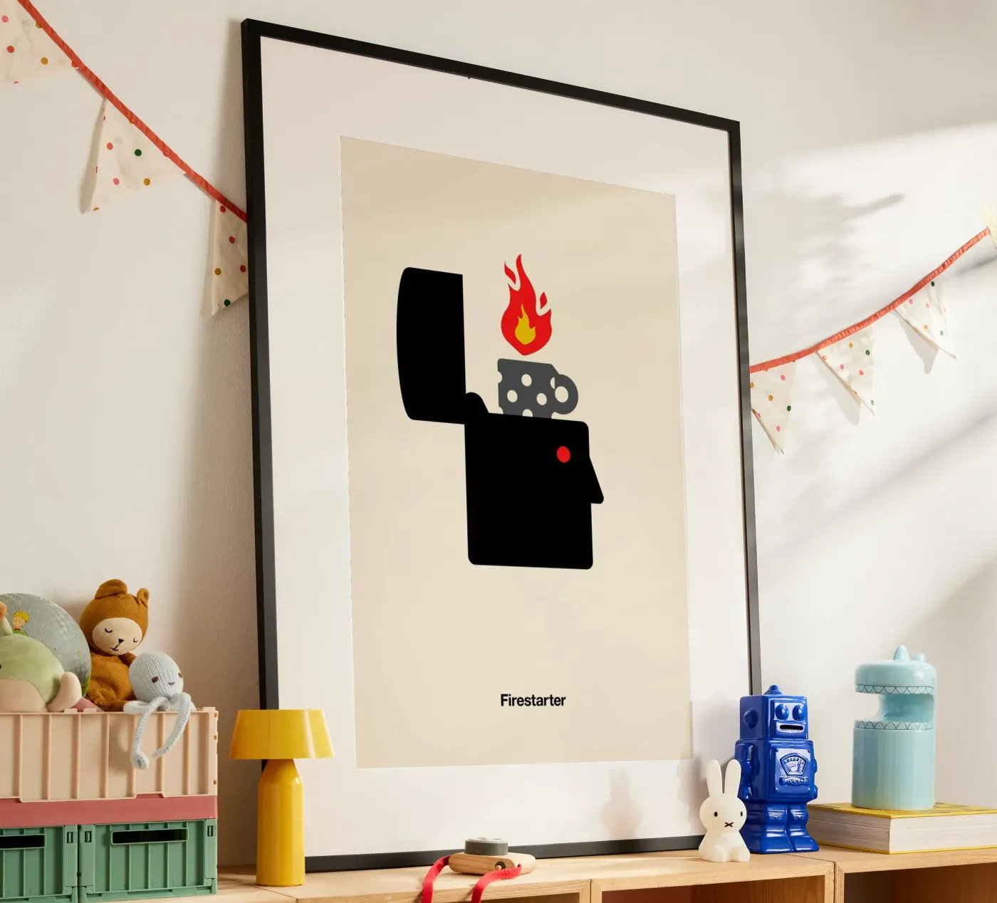 Firestarter Poster von Viktor Hertz