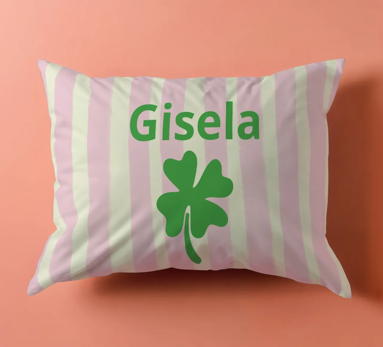 striscia di quadrifoglio cuscino da ALLÉE DE PAPIER