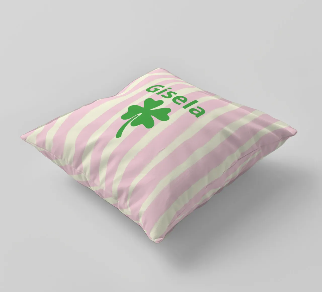striscia di quadrifoglio cuscino da ALLÉE DE PAPIER