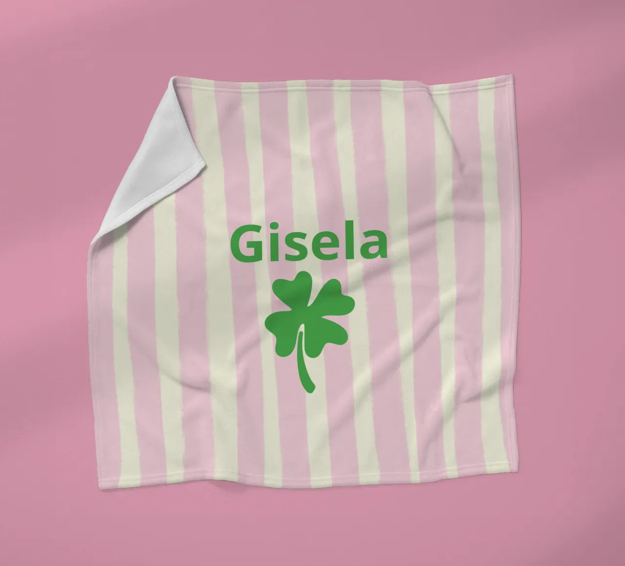 striscia di quadrifoglio coperta in pile da ALLÉE DE PAPIER