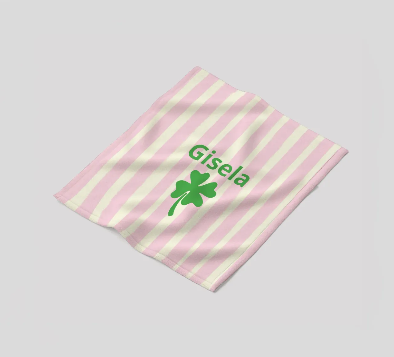 striscia di quadrifoglio coperta in pile da ALLÉE DE PAPIER