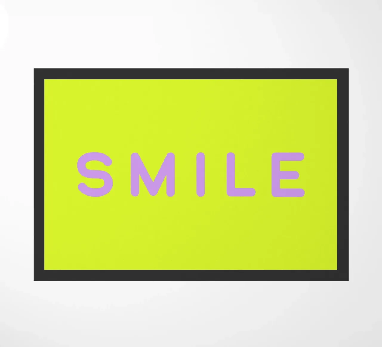 SMILE deurmat van All Colours