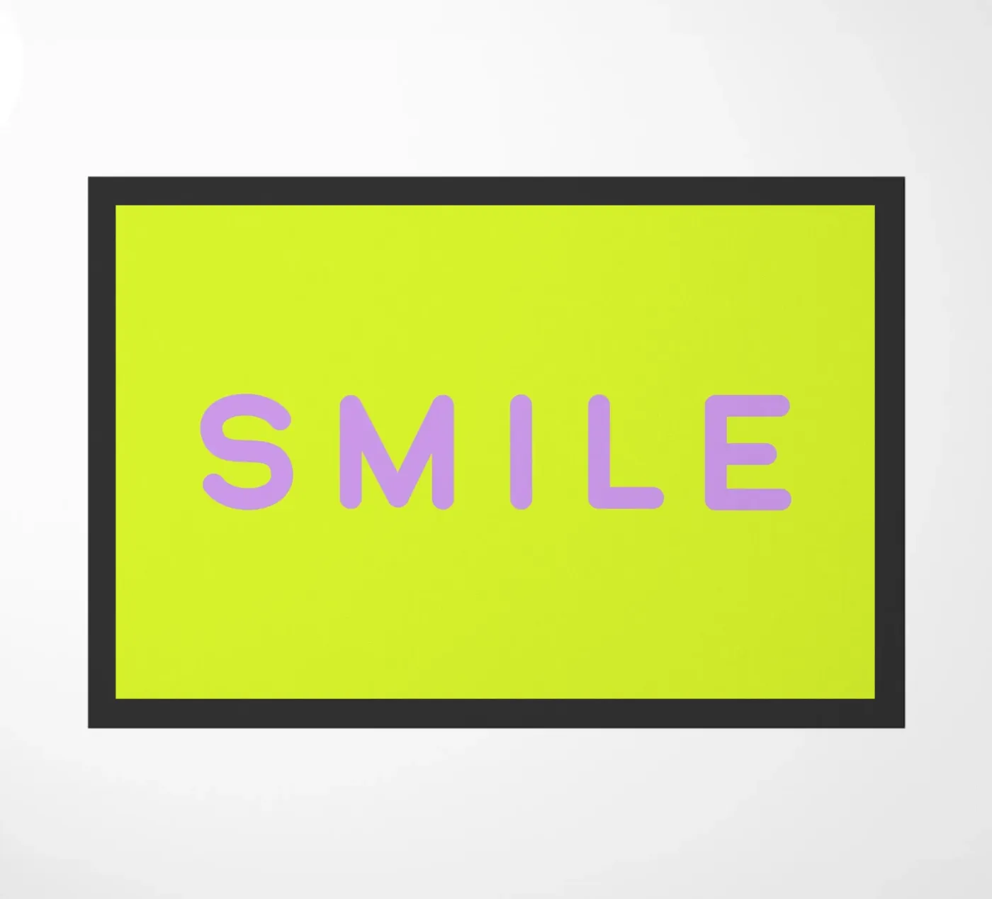 SMILE doormat by All Colours