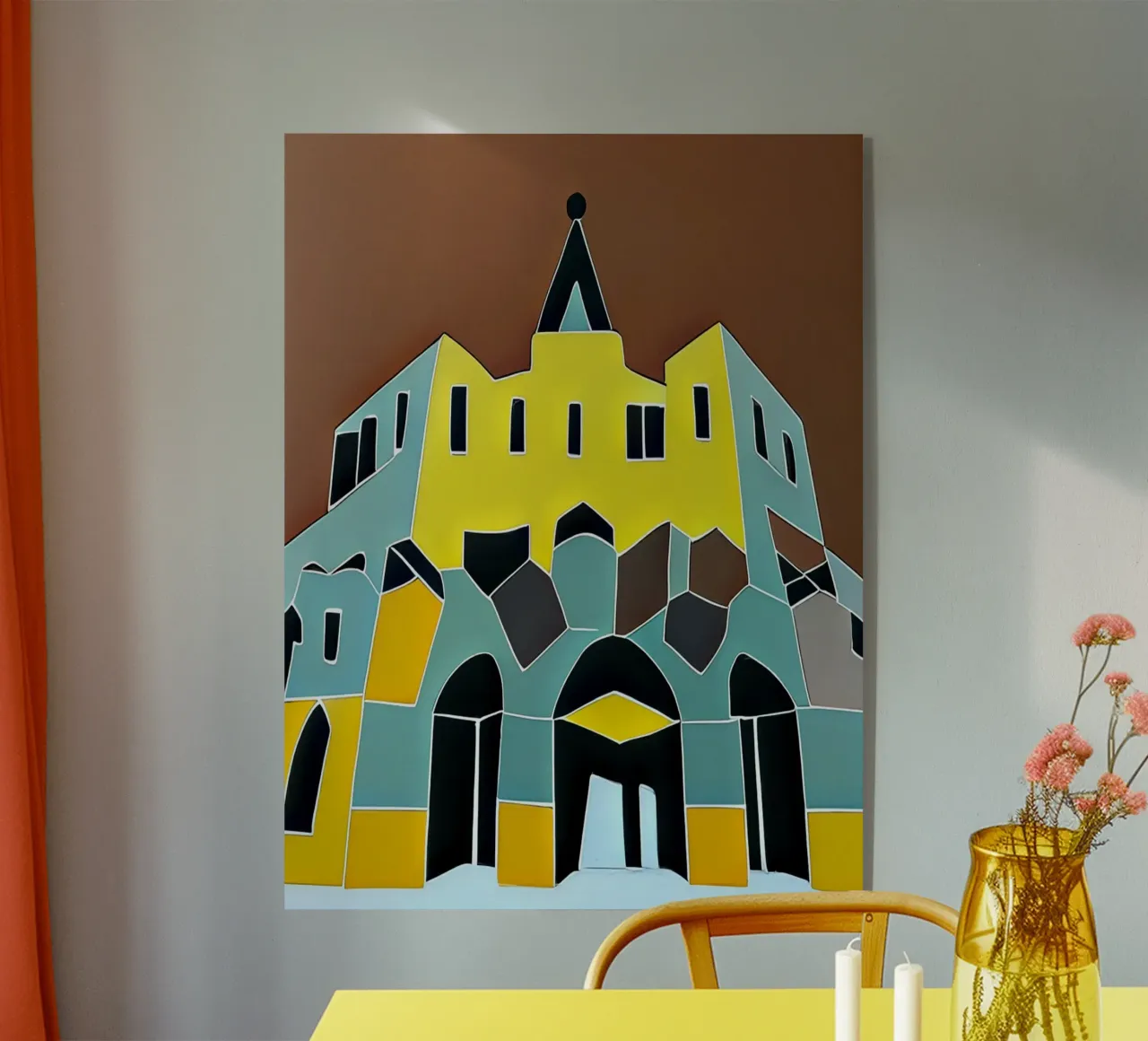 Bezienswaardigheden_Uitstapje_Kassel_7 acryl van Abstract Art by LK