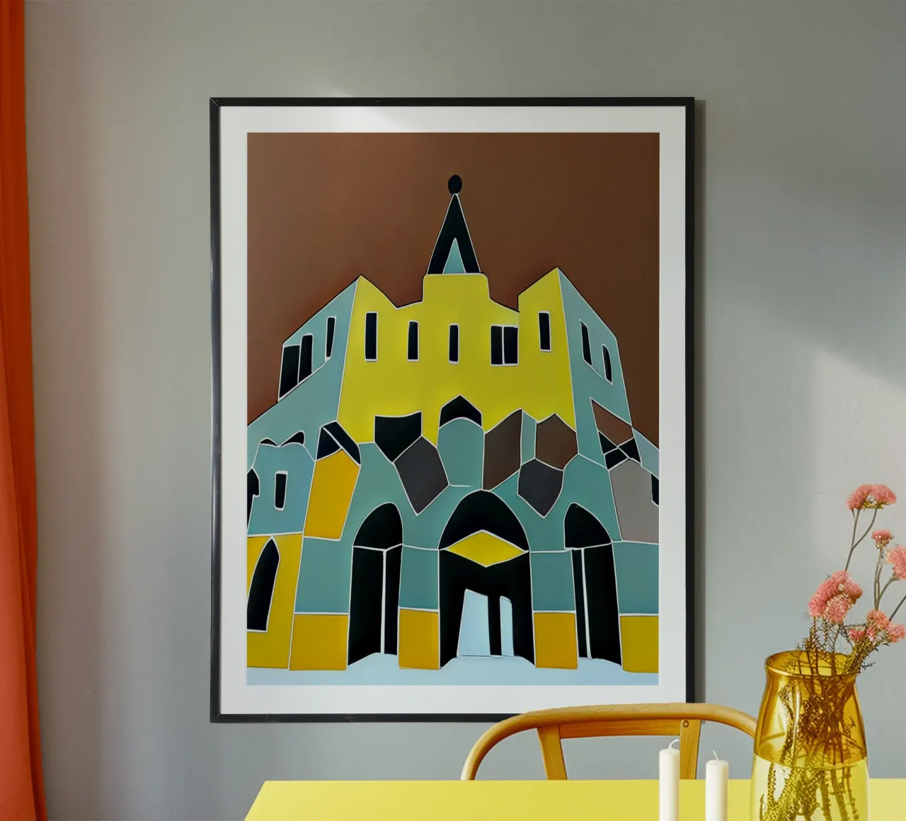 Sightseeing_Excursion_Kassel_7 poster by Abstract Art by LK