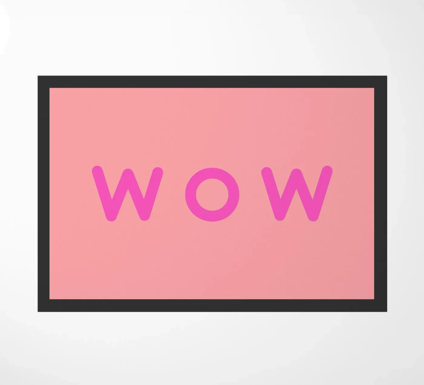 WOW Fußmatte von All Colours