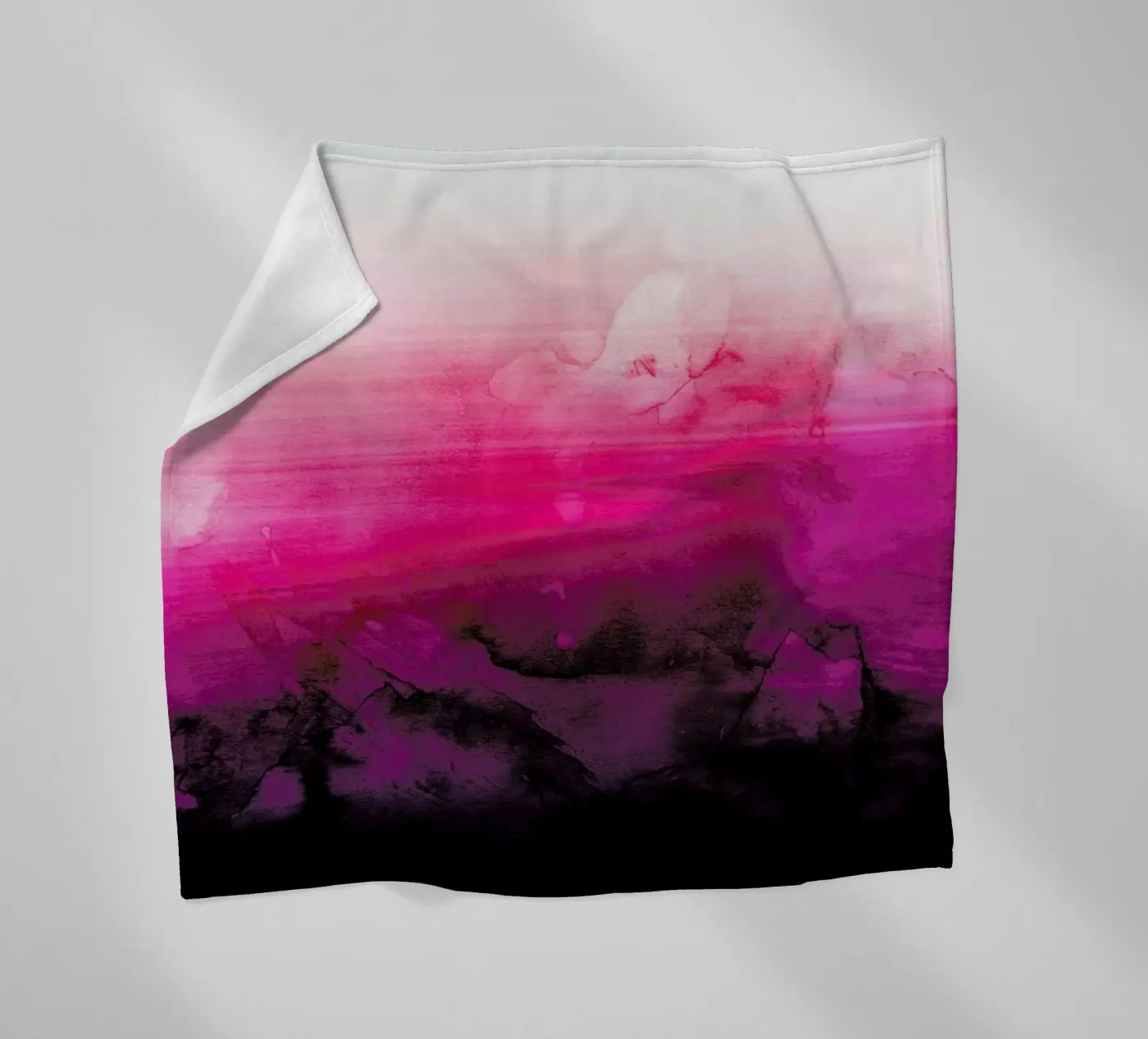 Magic Sunset Fleecedecke von cafelab