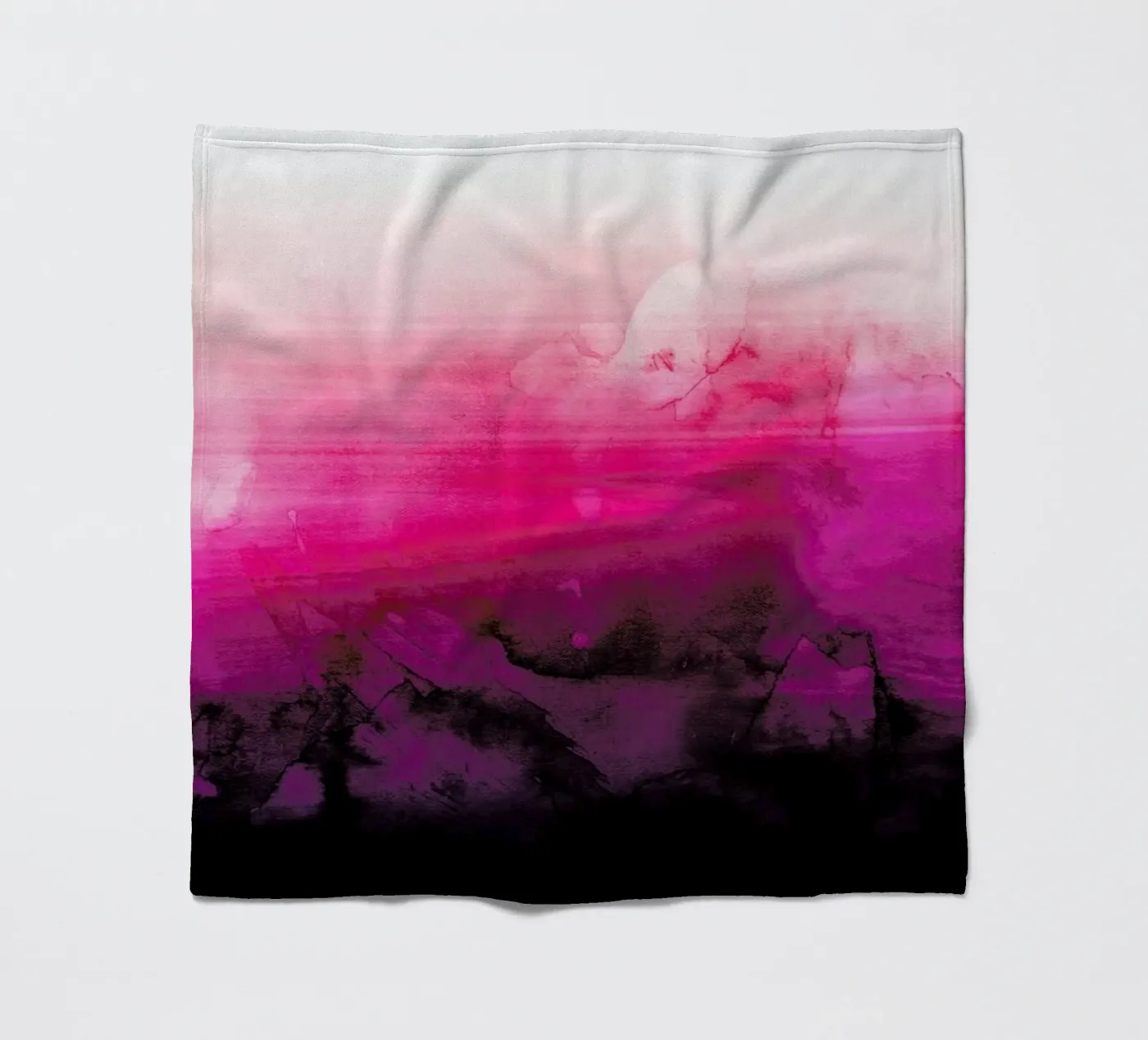 Magic Sunset Fleecedecke von cafelab