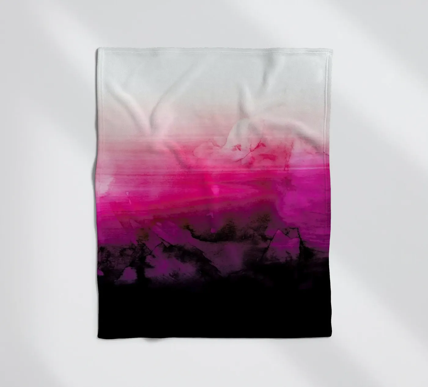 Magic Sunset Fleecedecke von cafelab