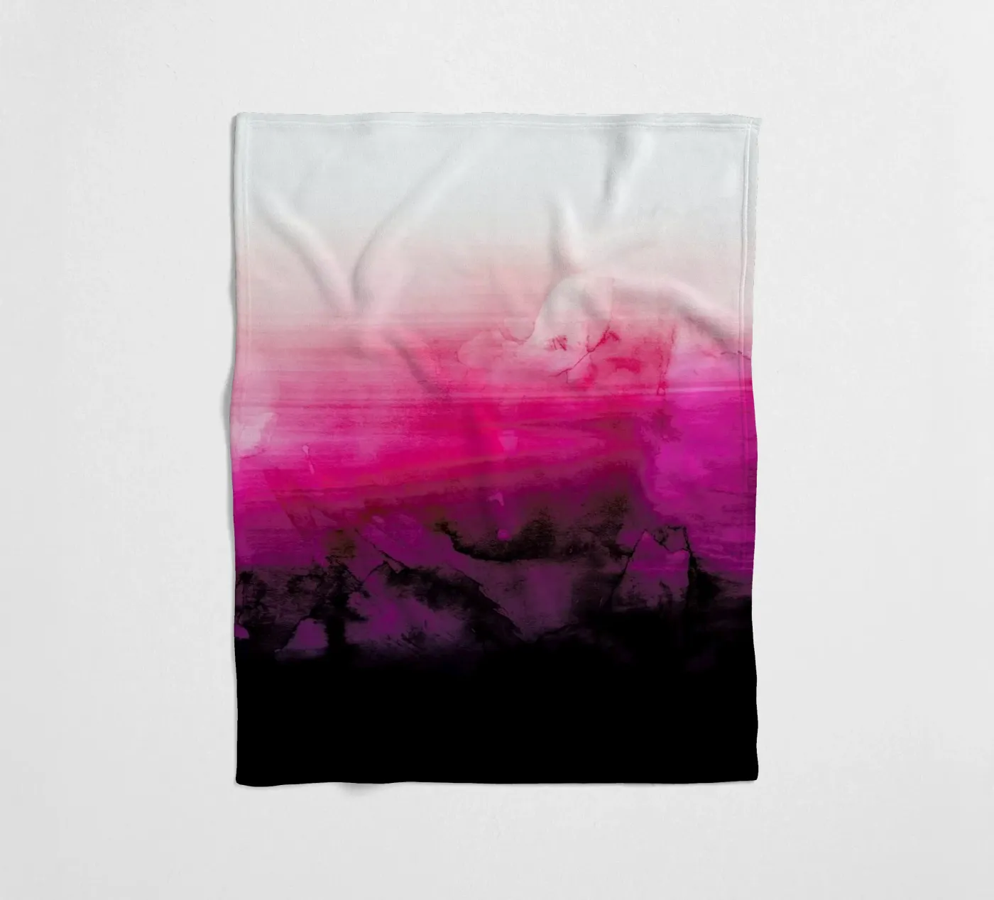 Magic Sunset Fleecedecke von cafelab