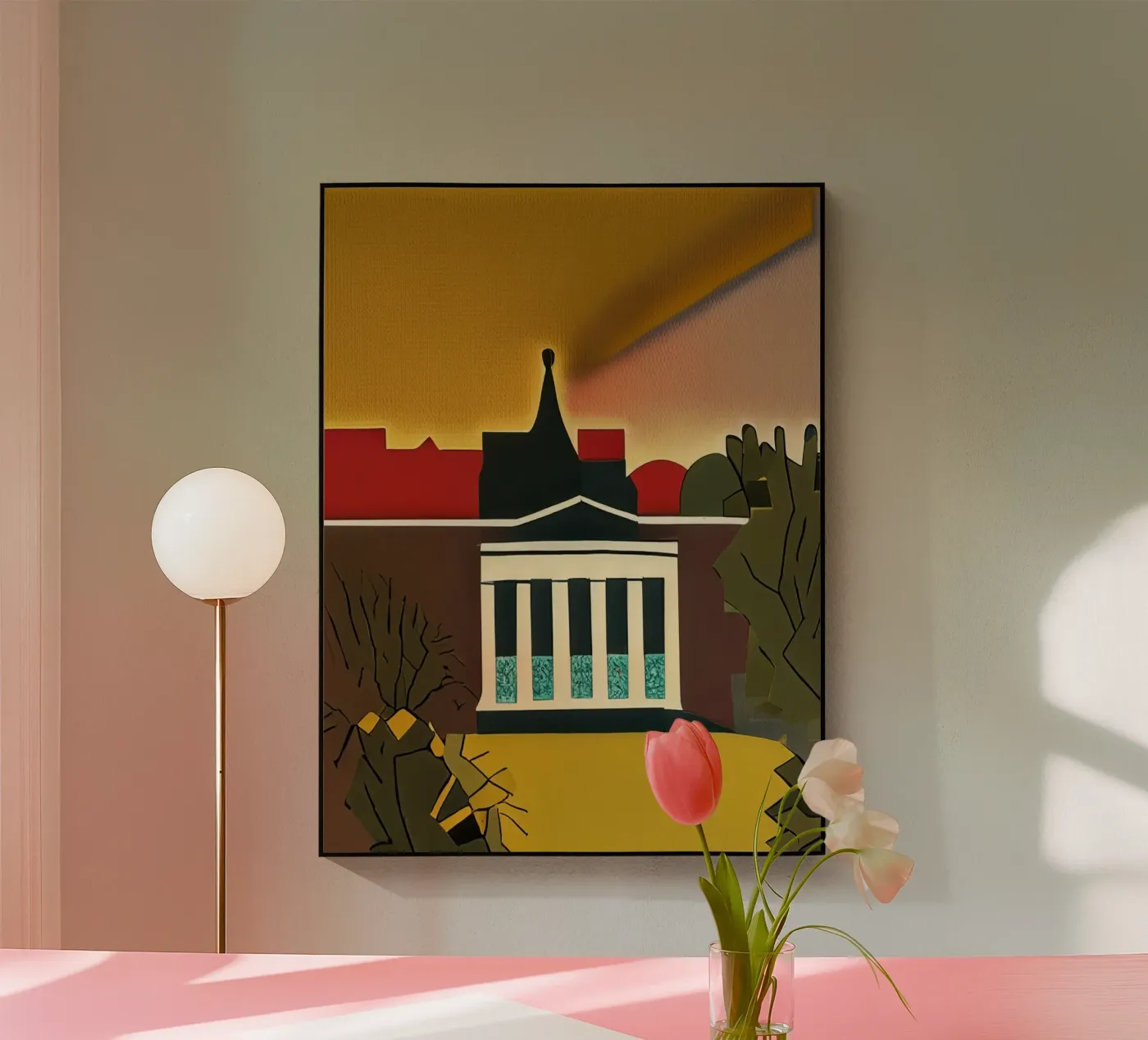 Sightseeing_Excursion_Kassel_9 Acryl-Glas von Abstract Art by LK