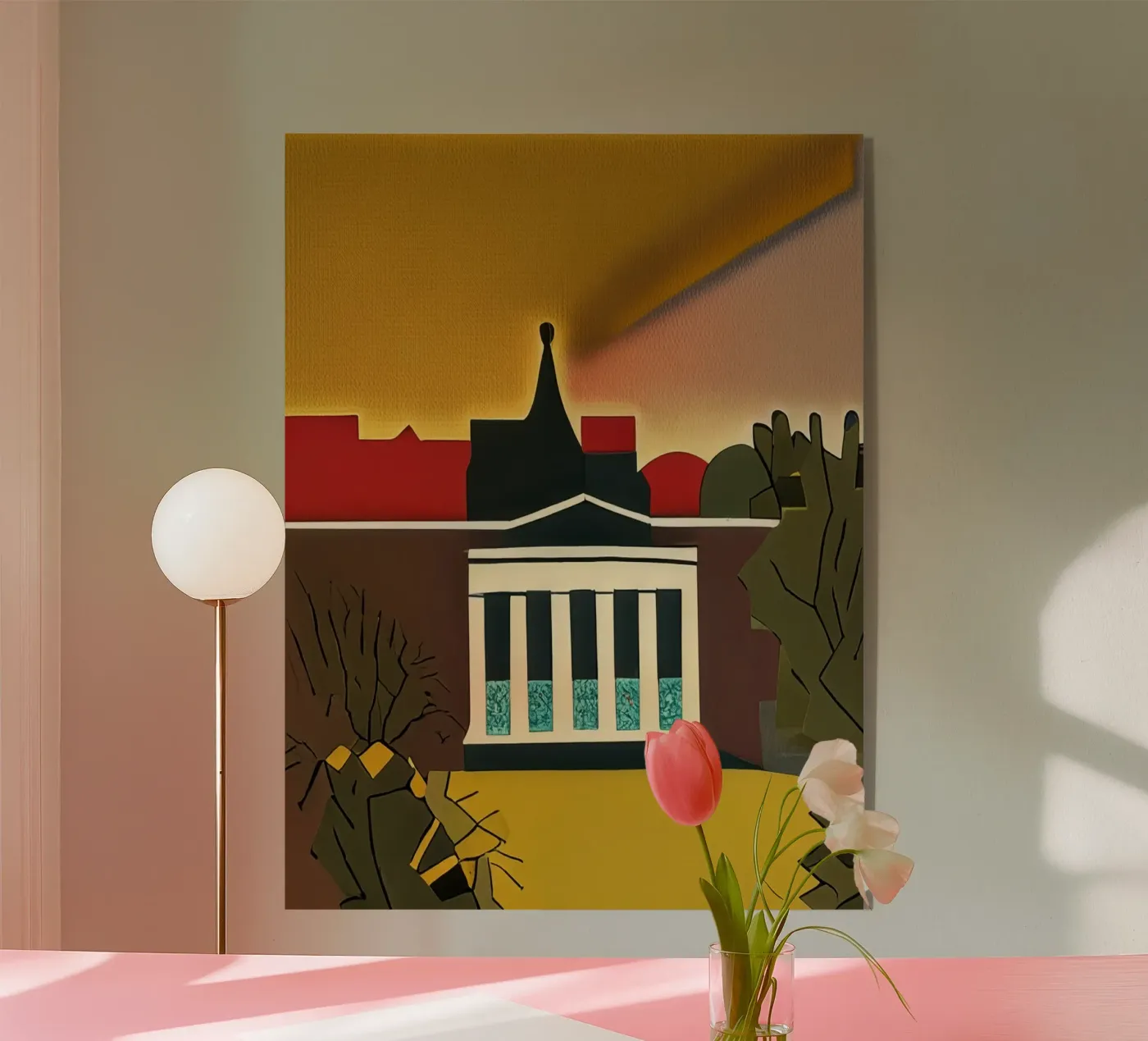 Sightseeing_Excursion_Kassel_9 Acryl-Glas von Abstract Art by LK