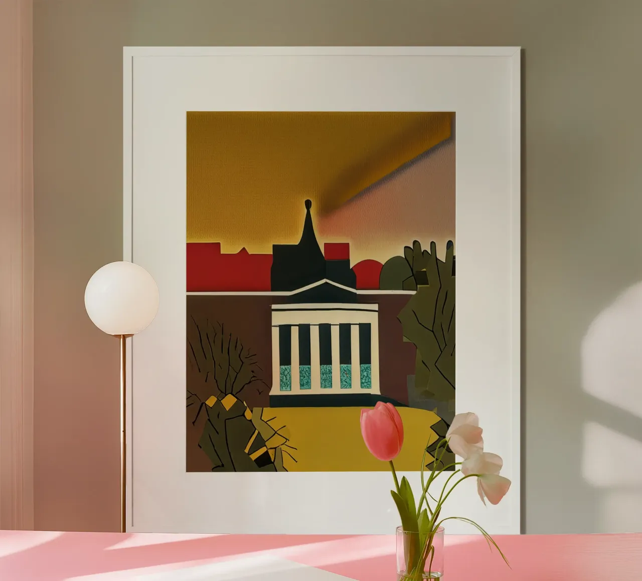 Sightseeing_Excursion_Kassel_9 poster da Abstract Art by LK