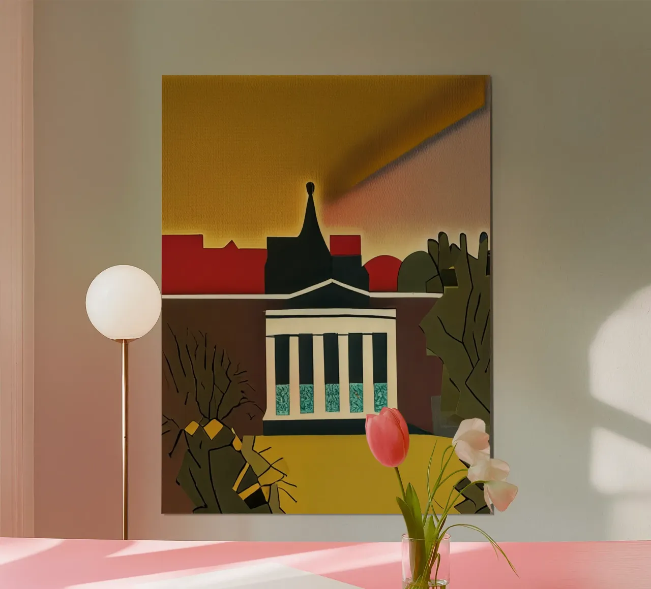 Sightseeing_Excursion_Kassel_9 poster da Abstract Art by LK