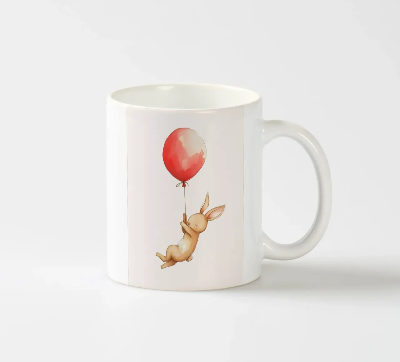 Piccolo coniglio, grande viaggio tazza in ceramica da KidzStudio