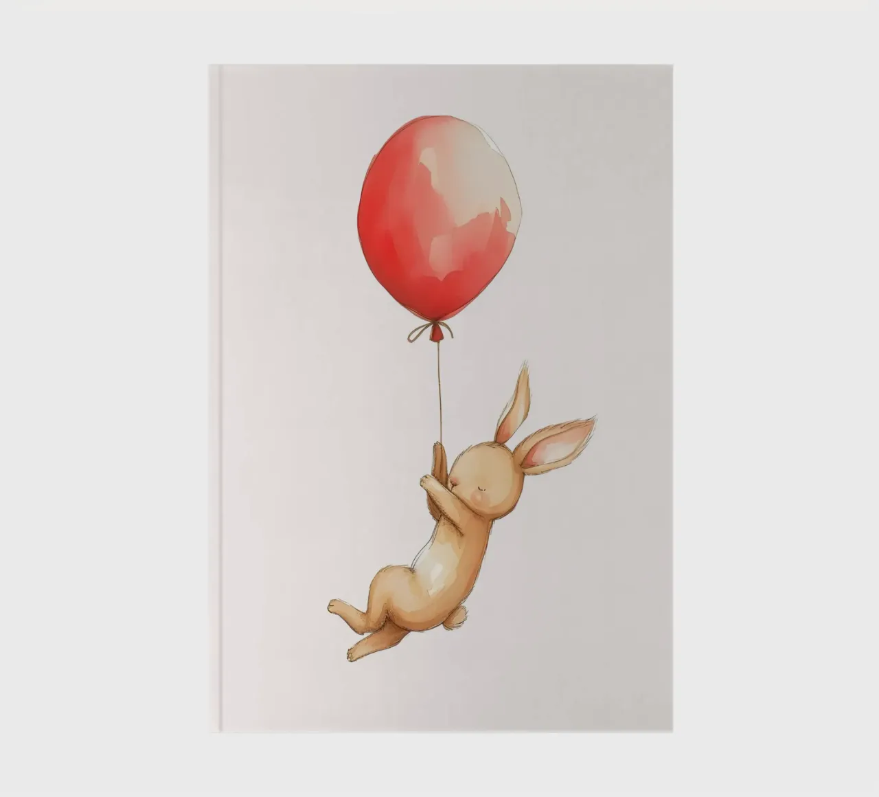 Little rabbit, big journey notebook by KidzStudio
